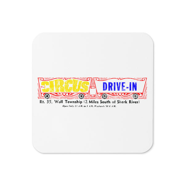 The Circus Drive-In - WALL - Cork-Back Coaster Default Title