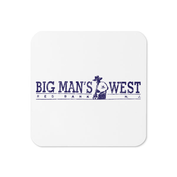 Big Man's West - RED BANK - Cork-Back Coaster Default Title