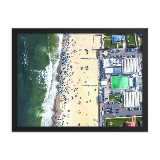 Allenhurst, New Jersey - Framed poster Black 18″×24″