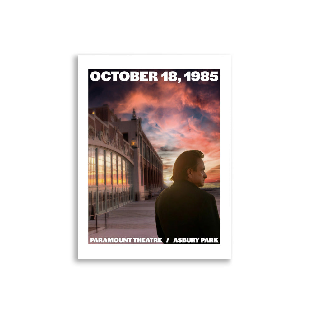 Cash '85 / Paramount Theatre - ASBURY PARK - Enhanced Matte Paper Poster Default Title