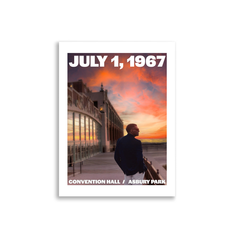 Ray '67 / Convention Hall - ASBURY PARK - Enhanced Matte Paper Poster Default Title