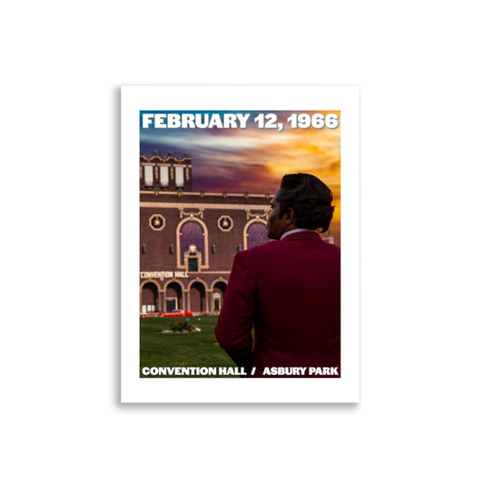 Godfather of Soul '66 / Convention Hall - ASBURY PARK - Enhanced Matte Paper Poster Default Title