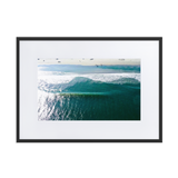 Avalon, New Jersey - Matte Paper Framed Poster With Mat