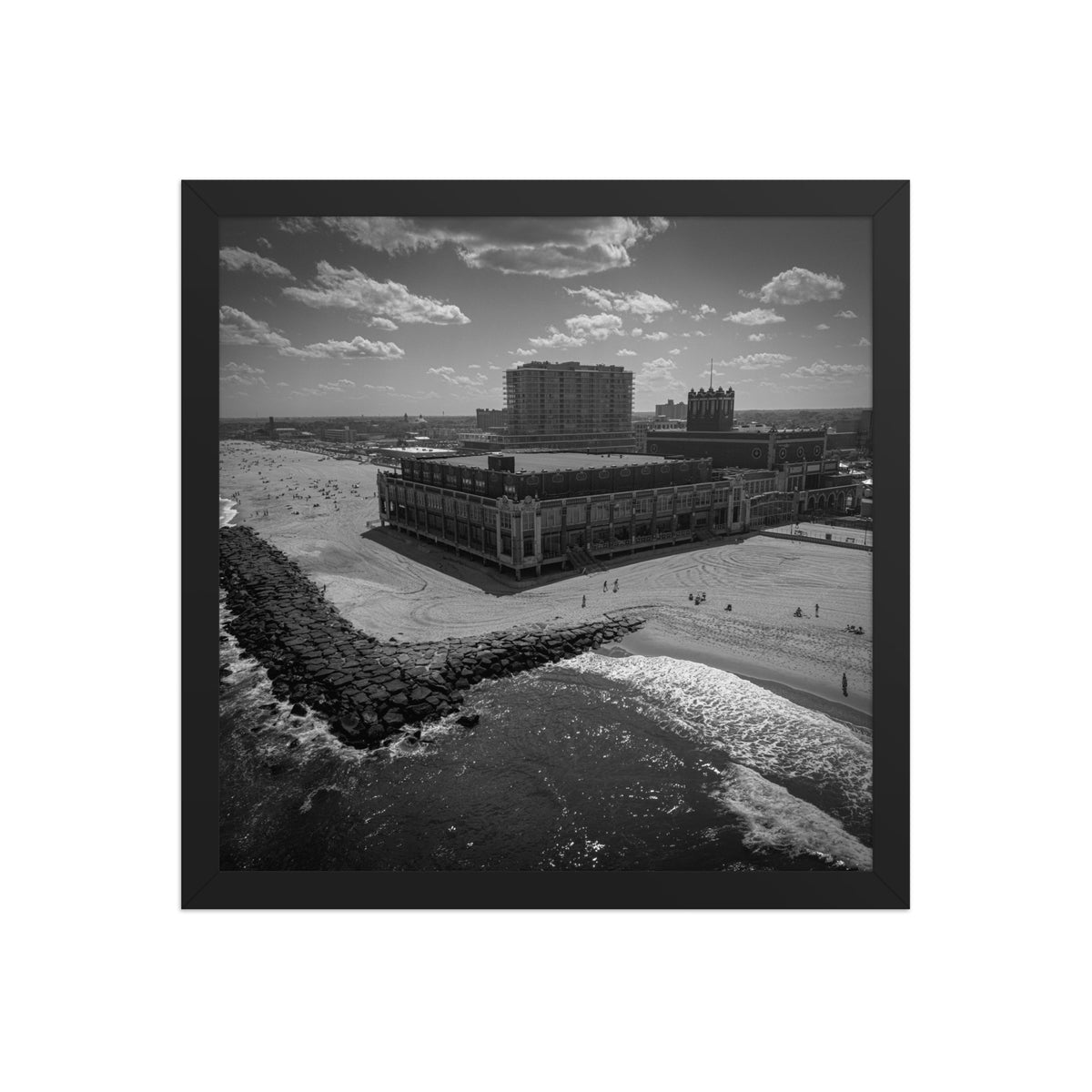 Convention Hall / Asbury Park / 2025 - Framed photo paper poster 14″×14″