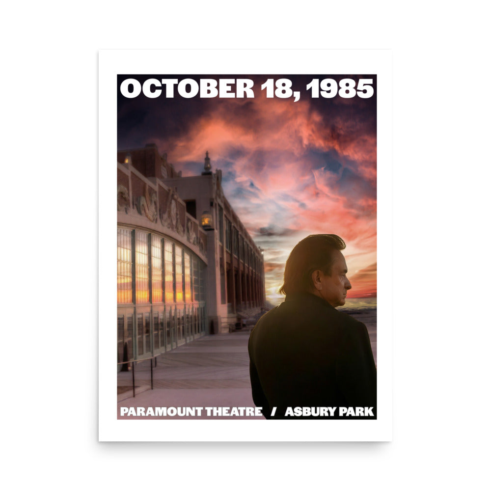 Cash '85 / Paramount Theatre - ASBURY PARK - Photo paper poster 18″×24″