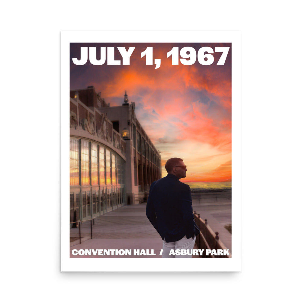 Ray '67 / Convention Hall - ASBURY PARK - Photo paper poster 18″×24″