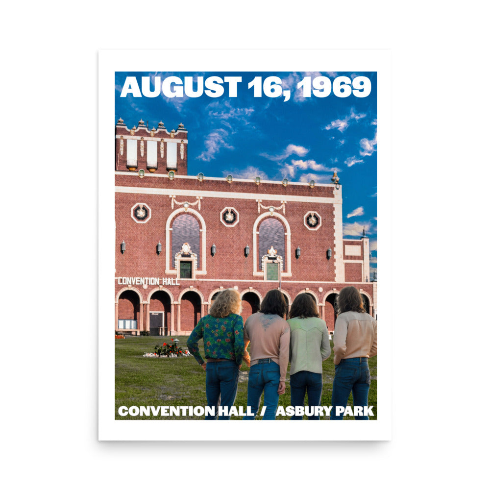 Zeppelin '69 / Convention Hall - ASBURY PARK - Photo paper poster 18″×24″