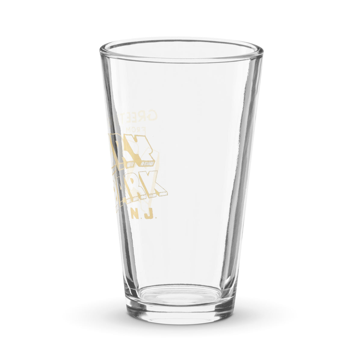 Greetings from Asbury Park - Shaker pint glass