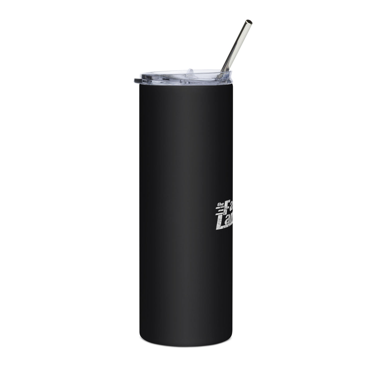 The Fast Lane (White Logo) - ASBURY PARK - Stainless Steel Tumbler