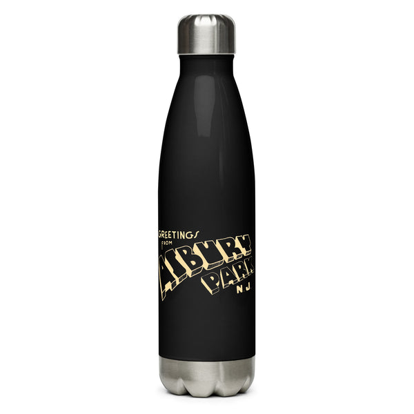 Greetings from Asbury Park - Stainless steel water bottle