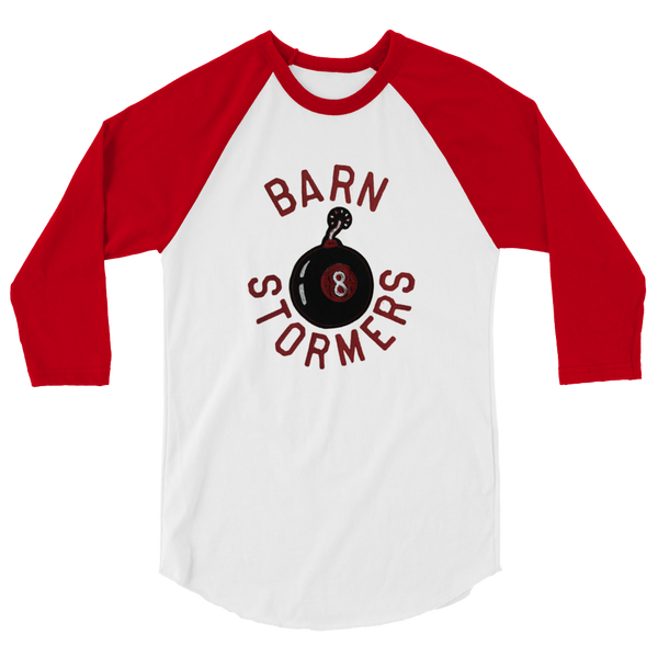 Barnstormers - ASBURY PARK/OCEAN TWP. - 3/4 sleeve raglan shirt