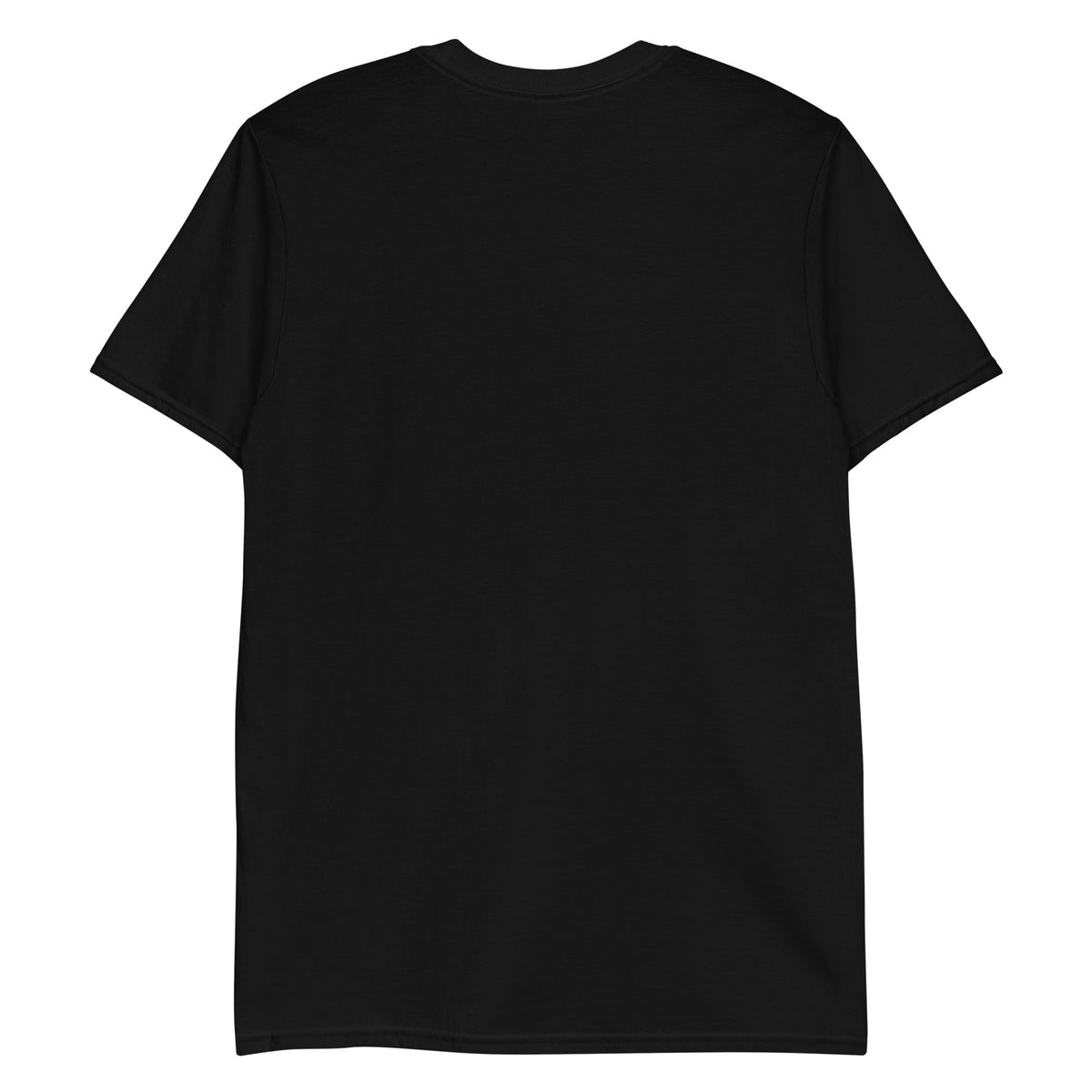 Jersey Devil woodcut NJ Pine Barrens legend t-shirt, Black, back