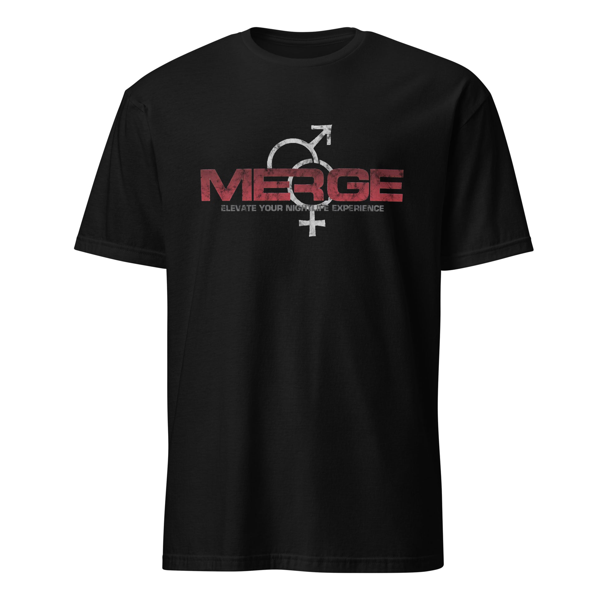 Merge - SEASIDE HEIGHTS - Short-Sleeve Unisex T-Shirt Black