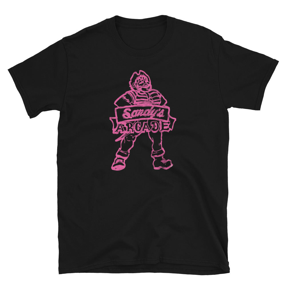 Sandy's Arcade - ASBURY PARK - Short-Sleeve Unisex T-Shirt Black