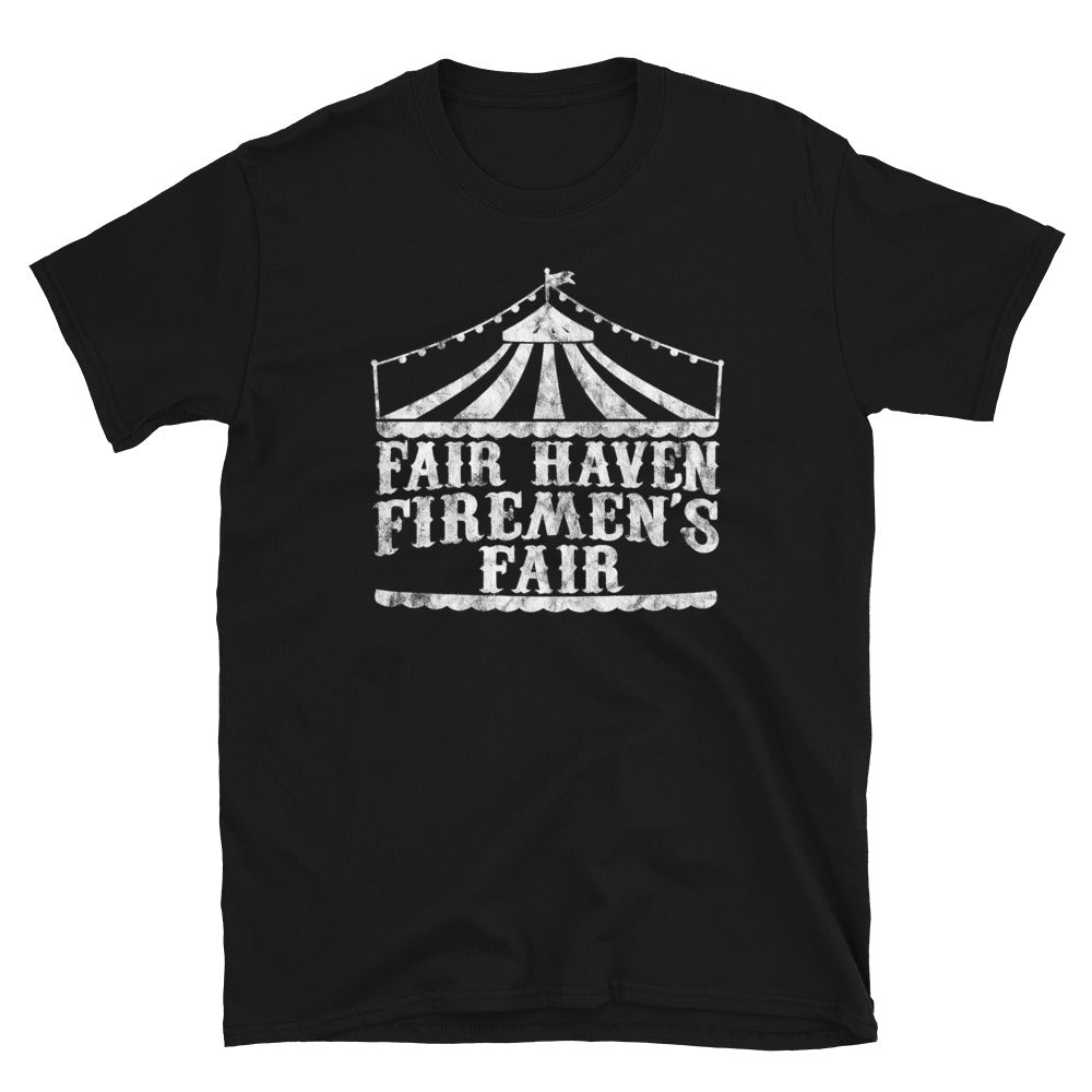 Fair Haven Firemen's Fair - FAIR HAVEN - Short-Sleeve Unisex T-Shirt Black
