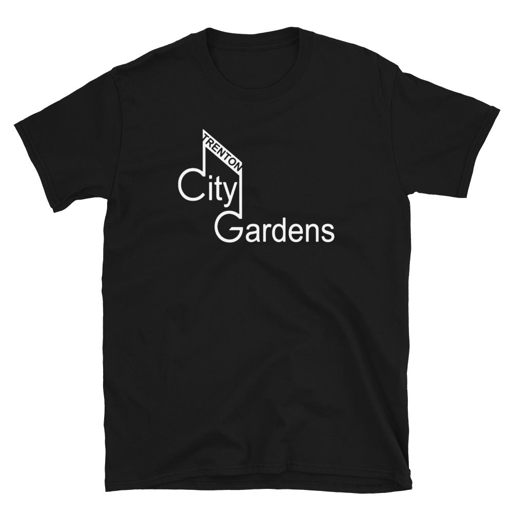 City Gardens Stacked Logo - TRENTON - Vintage Style T-Shirt