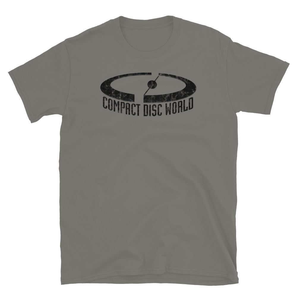 Compact Disc World - EATONTOWN / PARAMUS / TOTOWA - Short-Sleeve Unisex T-Shirt