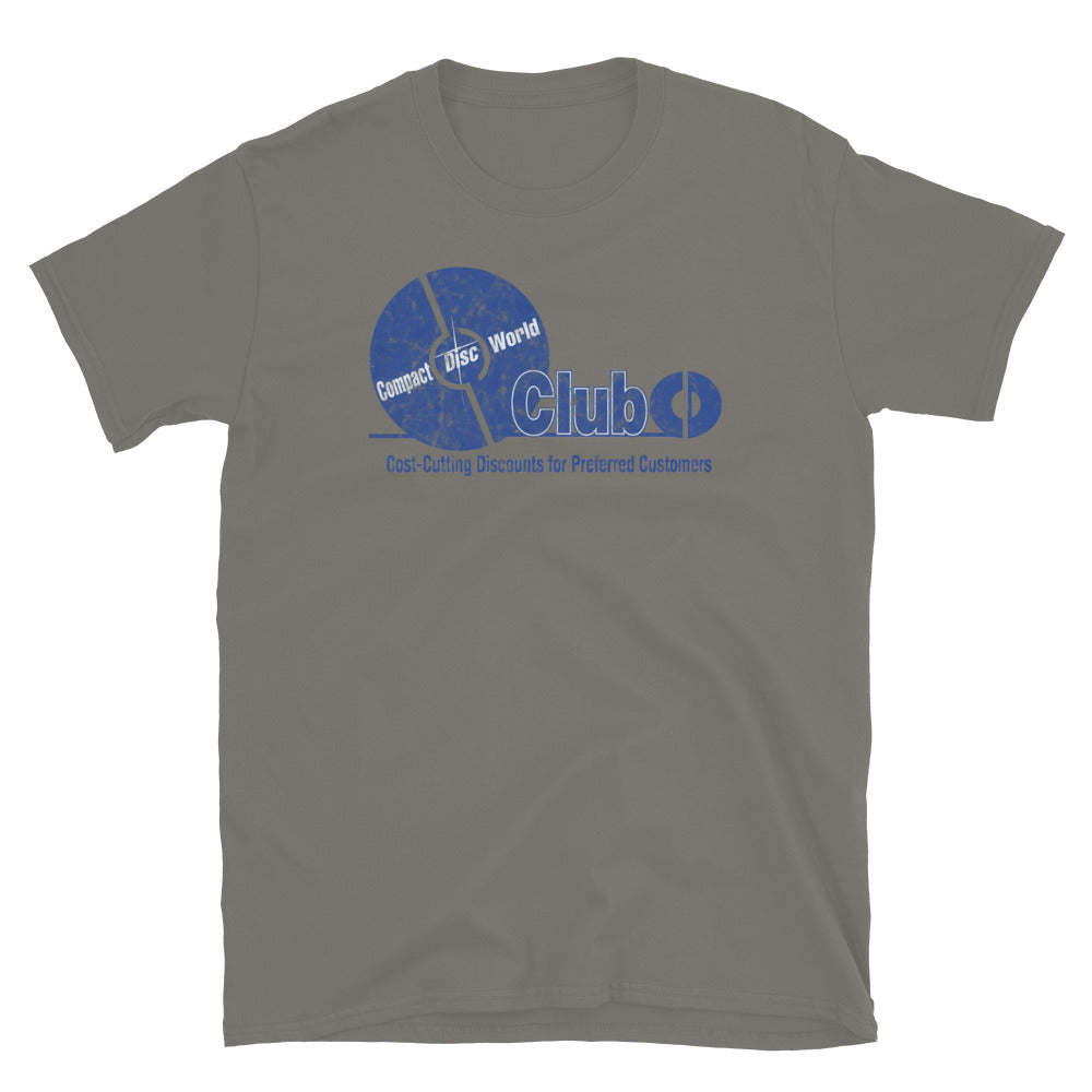 Compact Disc World - EATONTOWN / PARAMUS / TOTOWA - Short-Sleeve Unisex T-Shirt