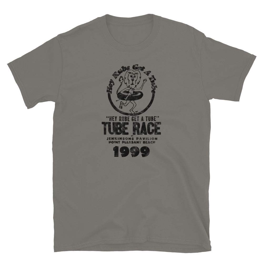 Hey Rube, Get a Tube Race - POINT PLEASANT BEACH - Short-Sleeve Unisex T-Shirt