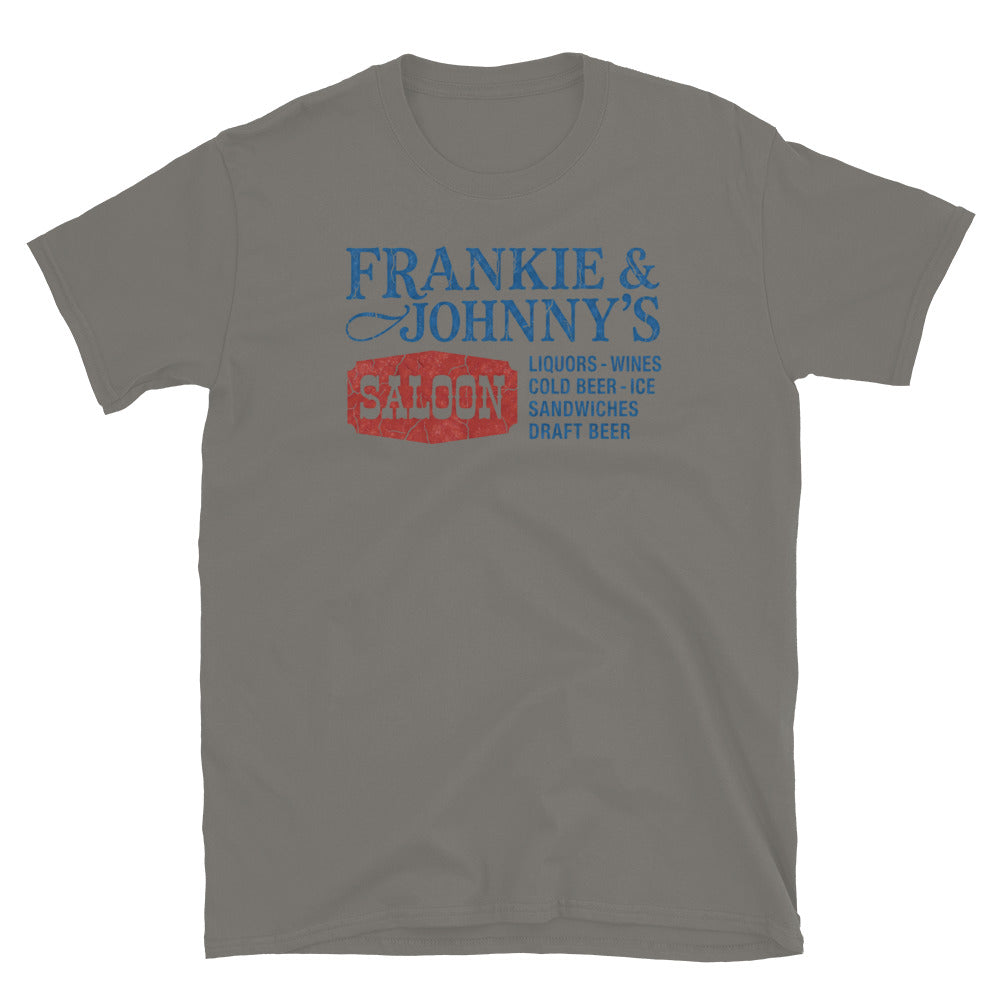 Frankie & Johnny's Saloon - SEASIDE HEIGHTS - Short-Sleeve Unisex T-Shirt