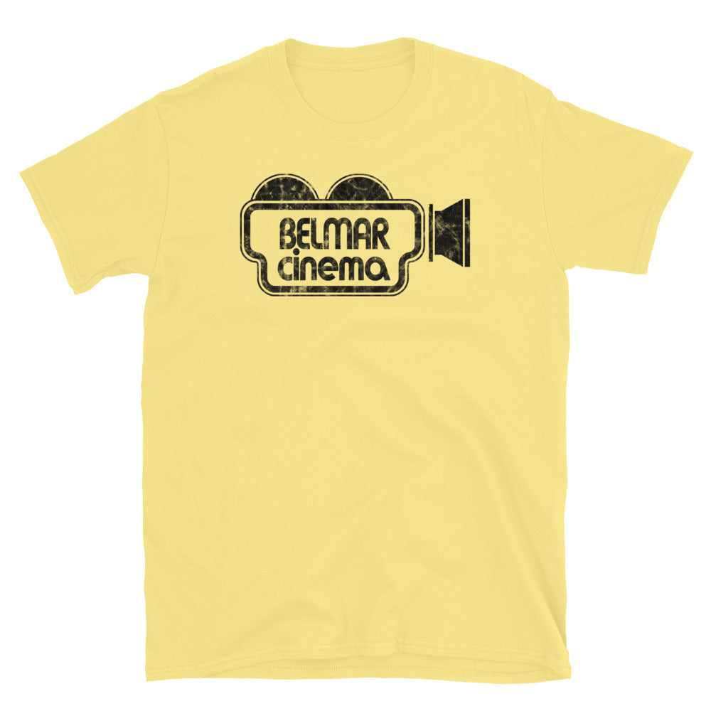 Belmar Cinema - BELMAR - Short-Sleeve Unisex T-Shirt Cornsilk
