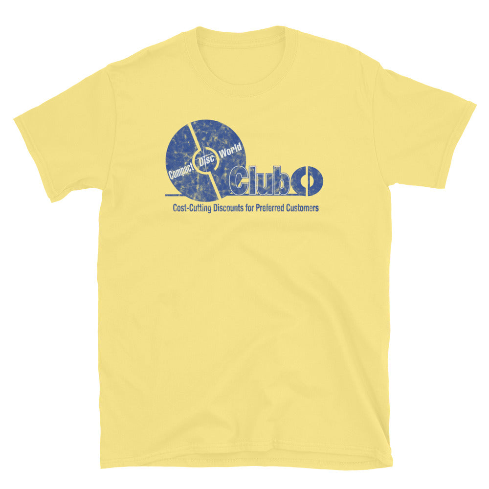 Compact Disc World - EATONTOWN / PARAMUS / TOTOWA - Short-Sleeve Unisex T-Shirt
