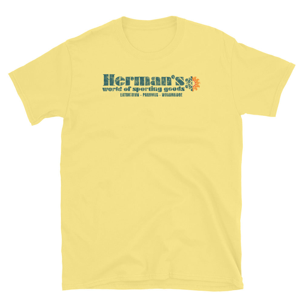 Herman's World of Sporting Goods - EATONTOWN / PARAMUS / WOODBRIDGE - Short-Sleeve Unisex T-Shirt
