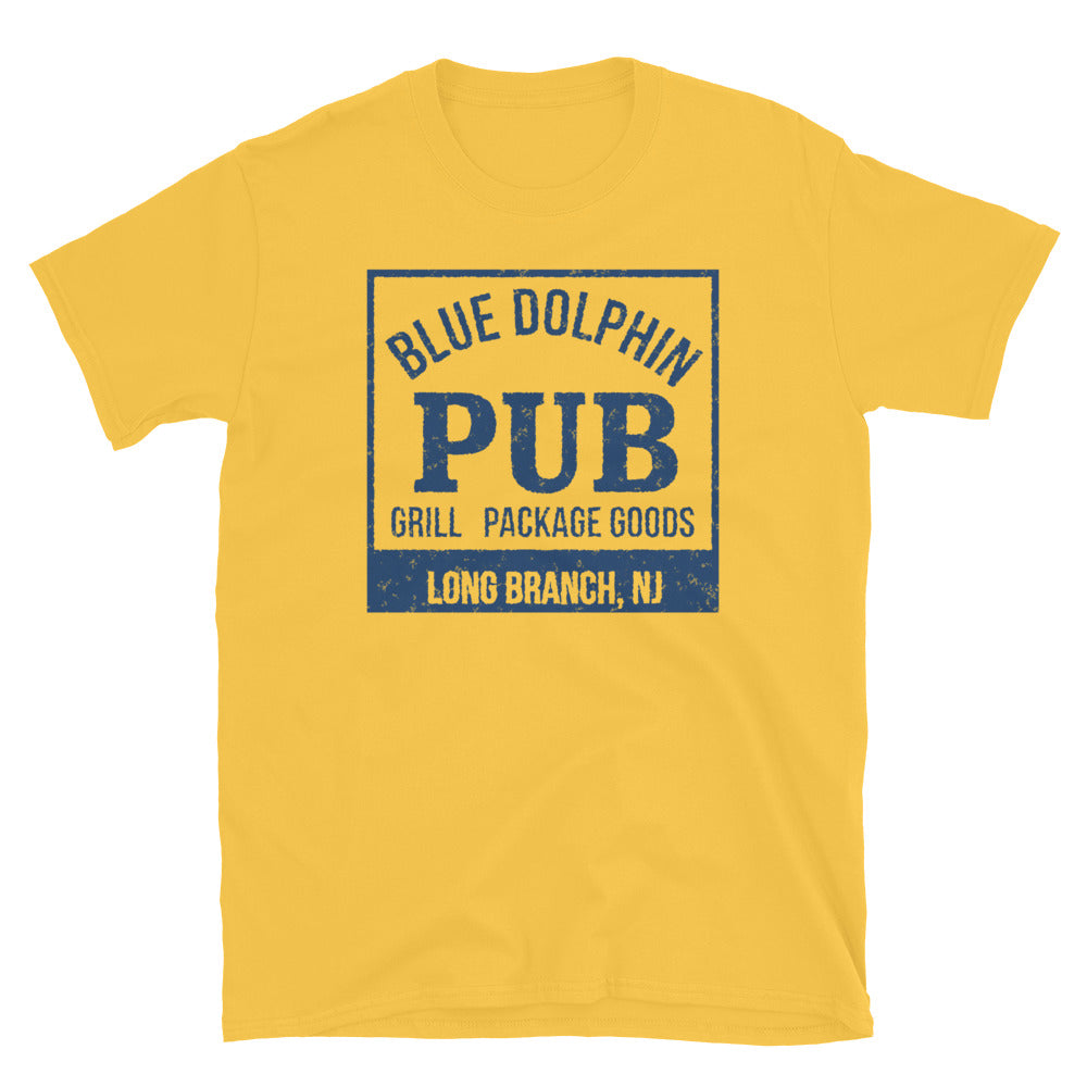 Blue Dolphin Pub Long Branch NJ vintage t-shirt, daisy, front