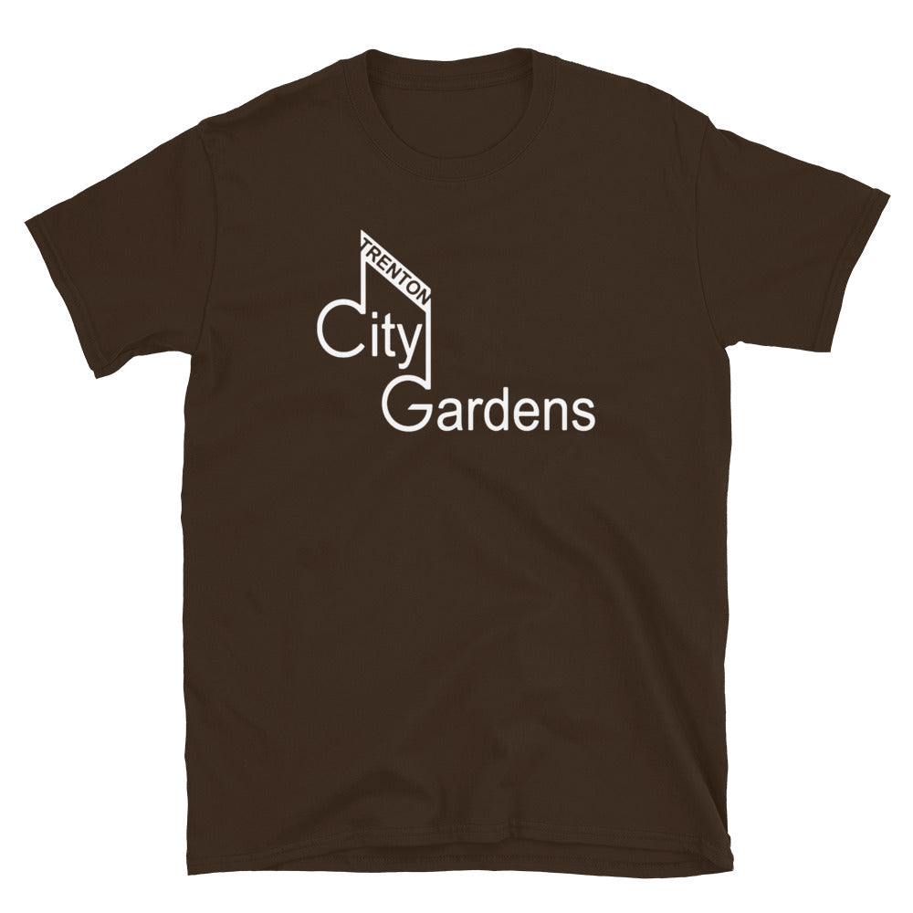 City Gardens Stacked Logo - TRENTON - Vintage Style T-Shirt