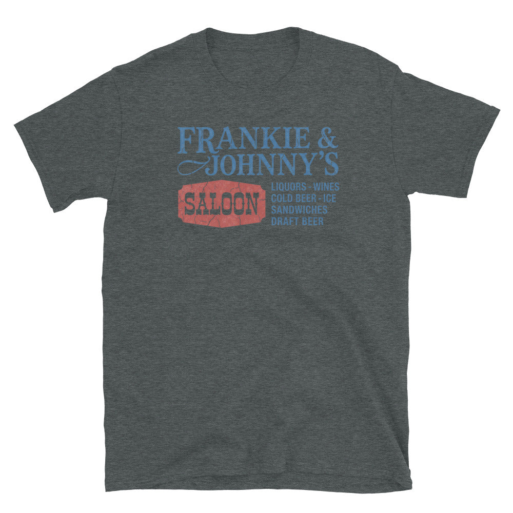 Frankie & Johnny's Saloon - SEASIDE HEIGHTS - Short-Sleeve Unisex T-Shirt