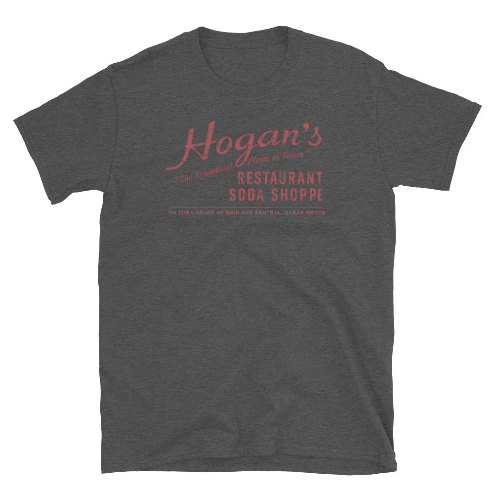 Hogan's Restaurant & Soda Shoppe - OCEAN GROVE - Short-Sleeve Unisex T-Shirt