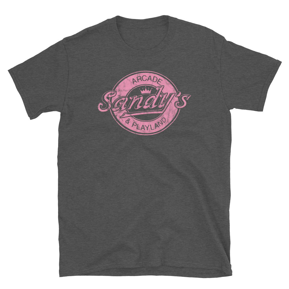 Sandy's Arcade - ASBURY PARK - Short-Sleeve Unisex T-Shirt Dark Heather Grey