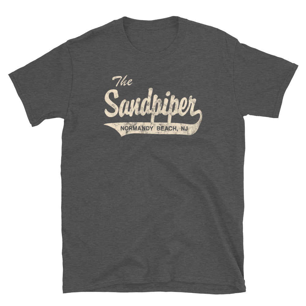 The Sandpiper - NORMANDY BEACH - Short-Sleeve Unisex T-Shirt