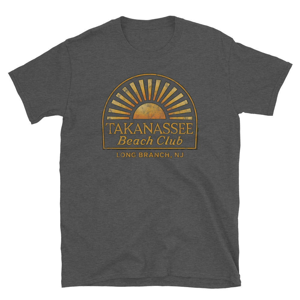 Takanassee Beach Club - LONG BRANCH - Short-Sleeve Unisex T-Shirt