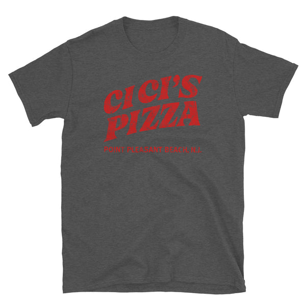 Ci Ci's Pizza - POINT PLEASANT BOARDWALK - Short sleeve t-shirt Dark Heather Grey
