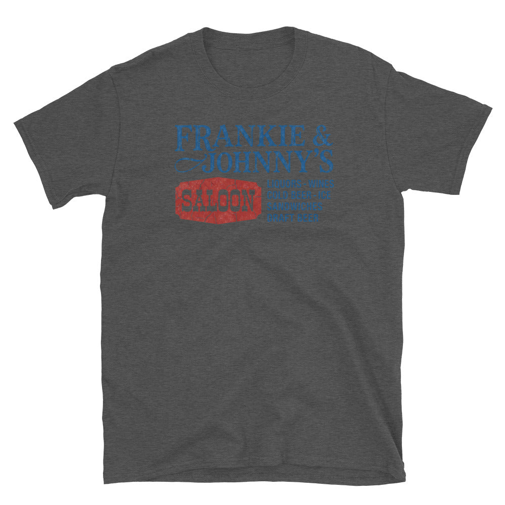 Frankie & Johnny's Saloon - SEASIDE HEIGHTS - Short-Sleeve Unisex T-Shirt