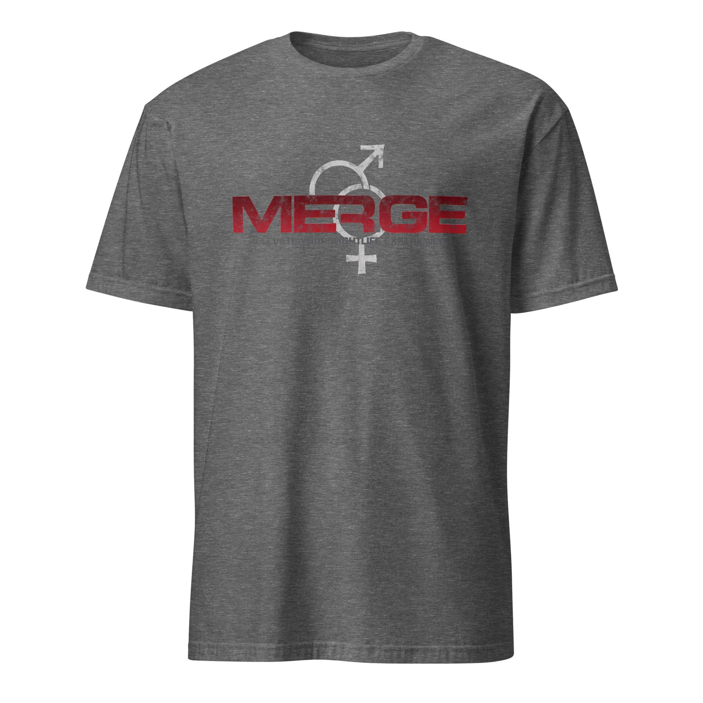 Merge - SEASIDE HEIGHTS - Short-Sleeve Unisex T-Shirt Graphite Heather