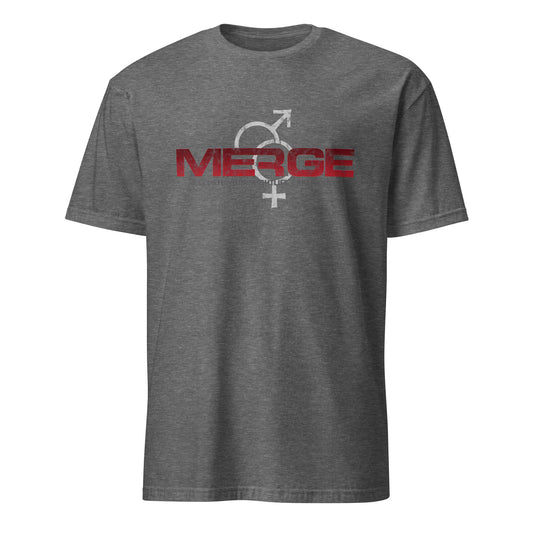 Merge - SEASIDE HEIGHTS - Short-Sleeve Unisex T-Shirt Graphite Heather