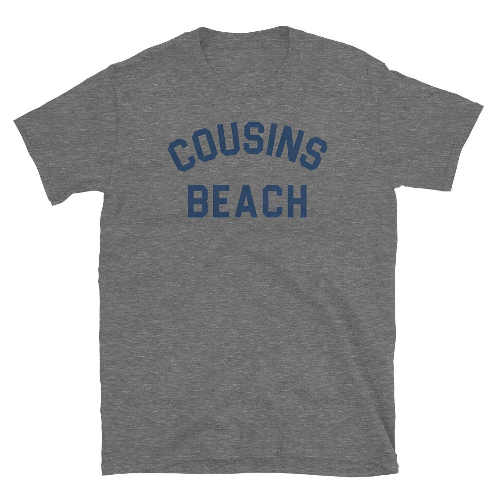 Cousins Beach - Short-Sleeve Unisex T-Shirt Graphite Heather
