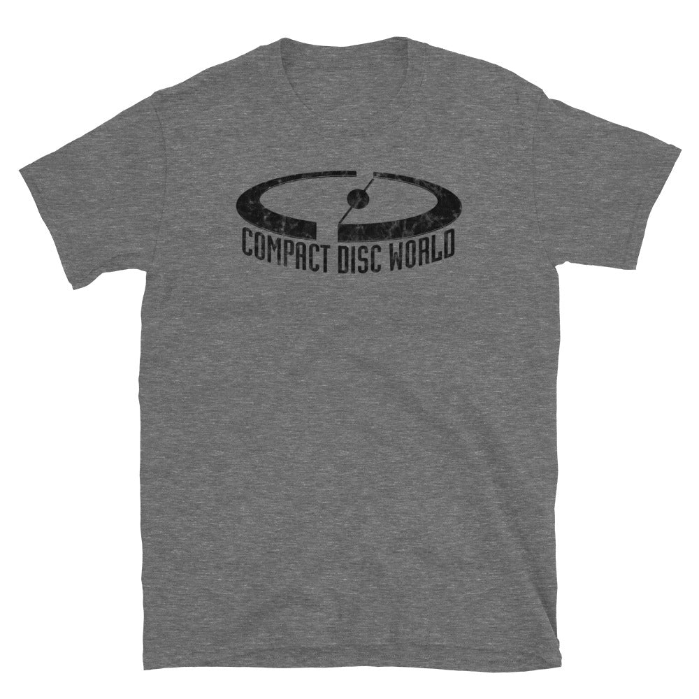 Compact Disc World - EATONTOWN / PARAMUS / TOTOWA - Short-Sleeve Unisex T-Shirt