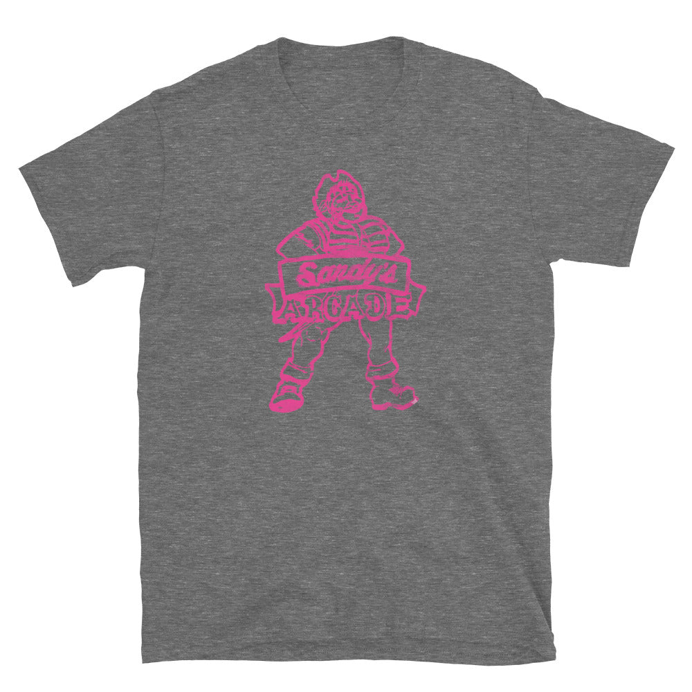Sandy's Arcade - ASBURY PARK - Short-Sleeve Unisex T-Shirt Graphite Heather