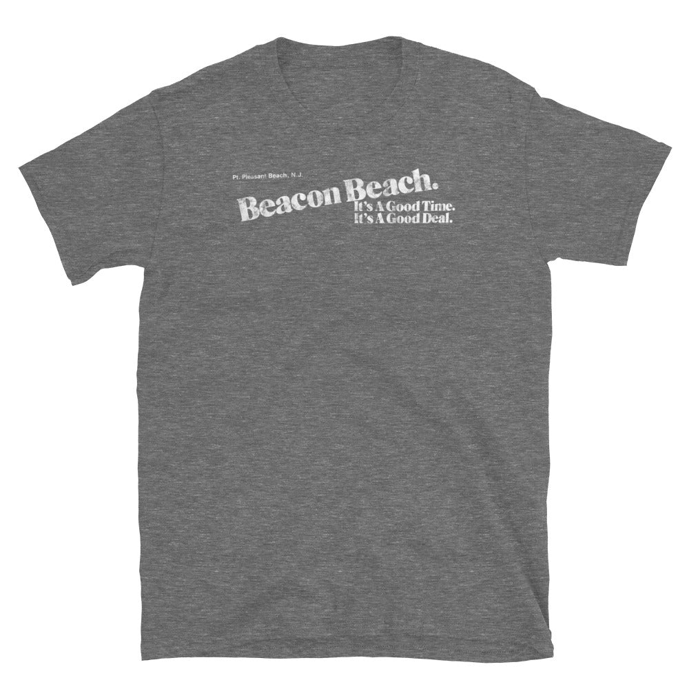 Beacon Beach - POINT PLEASANT BEACH - Short-Sleeve Unisex T-Shirt