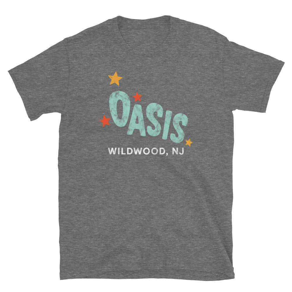 Club Oasis - WILDWOOD - Short-Sleeve Unisex T-Shirt Graphite Heather