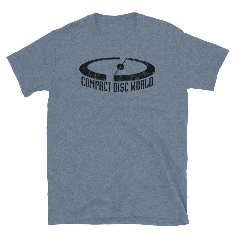 Compact Disc World - EATONTOWN / PARAMUS / TOTOWA - Short-Sleeve Unisex T-Shirt