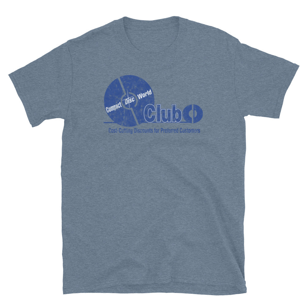 Compact Disc World - EATONTOWN / PARAMUS / TOTOWA - Short-Sleeve Unisex T-Shirt