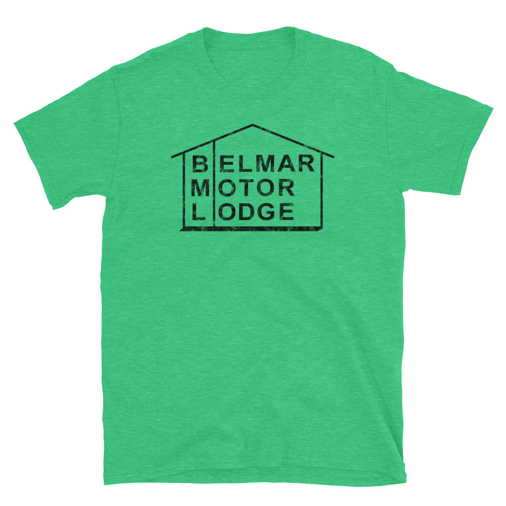 Belmar Motor Lodge - BELMAR - Short-Sleeve Unisex T-Shirt
