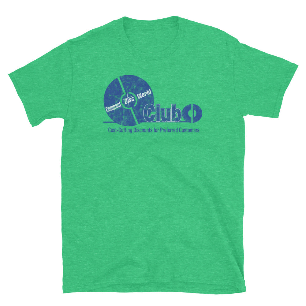 Compact Disc World - EATONTOWN / PARAMUS / TOTOWA - Short-Sleeve Unisex T-Shirt