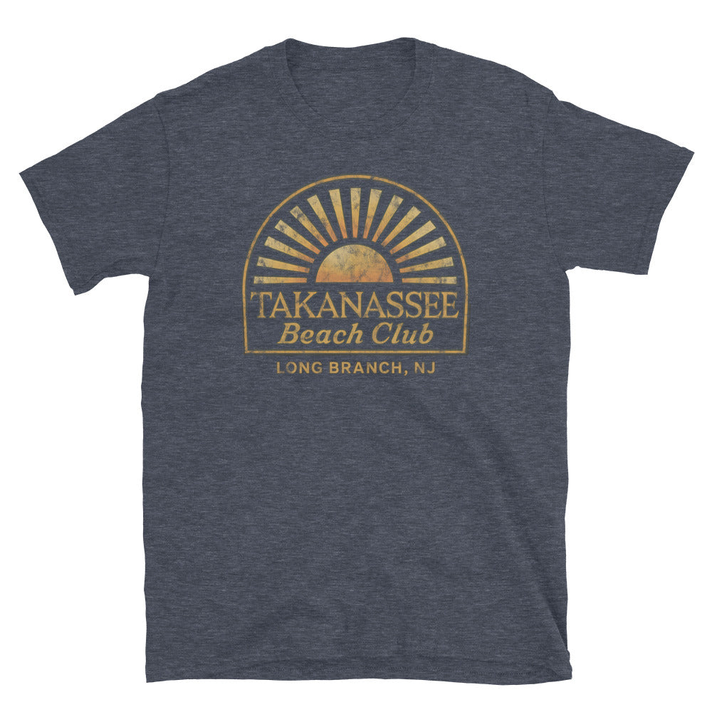 Takanassee Beach Club - LONG BRANCH - Short-Sleeve Unisex T-Shirt
