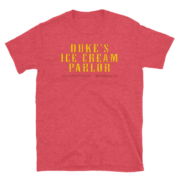 Duke's Ice Cream Parlor - WANAMASSA - Short sleeve t-shirt Heather Red