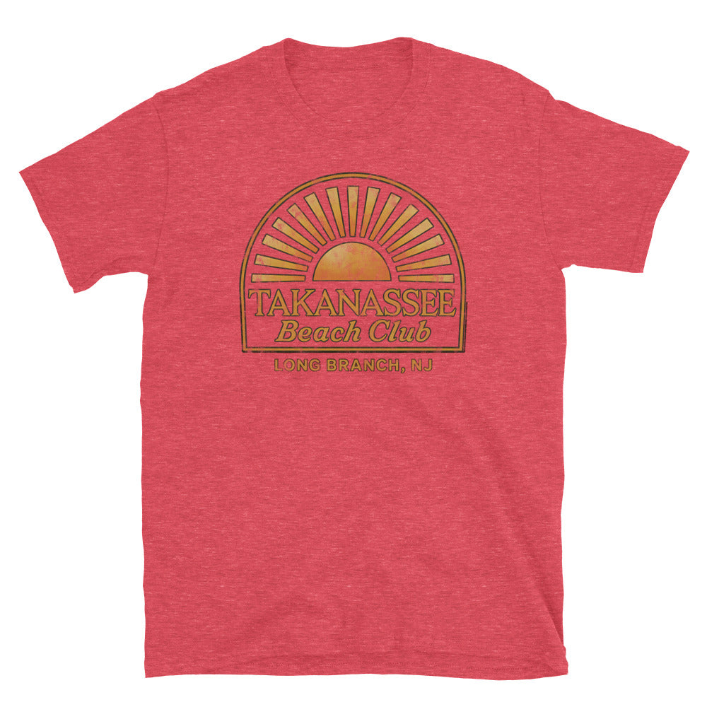 Takanassee Beach Club - LONG BRANCH - Short-Sleeve Unisex T-Shirt